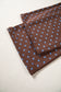 Brown Polka Dot Drawstring Wide Leg Long Sleeve Top Pant Set
