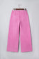 Black 2-Button High Waist Flared Bottom Jeans