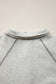 Light Grey Half Zip Stand Neck Seam Detail Long Sleeve Top