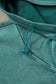 Ashleigh Blue Half Zip Kangaroo Pocket Mineral Wash Baggy Hoodie