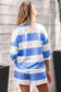 Pink Seam Detail Half Zip Tee Casual Shorts 2pcs Set