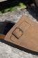 Light French Beige Suede Buckle Detail Slippers