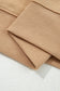 Light French Beige Varsity Striped Detail Drop Shoulder Oversized Sweatshirt