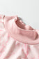 Pink Camo Print Jogger Pants Set