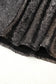 Silvery Metallic Round Neck Ruffle Trim Sleeveless Top