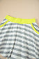 Black Stripe Contrast Ribbed Banding Long Sleeve Blouse Loose Shorts Set