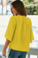 Golden Glow Women's Casual Summer Sleeve Wrap V Neck Draped Blouses