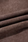 Coffee Mineral Wash Seam Detail Elastic Waist Barrel Pants