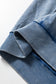 Ashleigh Blue Half Zip Kangaroo Pocket Mineral Wash Baggy Hoodie