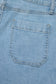 Myosotis High Rise Patch Pocket Denim Shorts