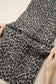 Black Leopard Print Wide Leg High Waist Jeans
