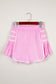 Bonbon Contrast Trim Pleated Casual Active Shorts