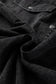 Medium Grey Beau Chest Pocket Raw Hem Denim Loose Shirt Dress