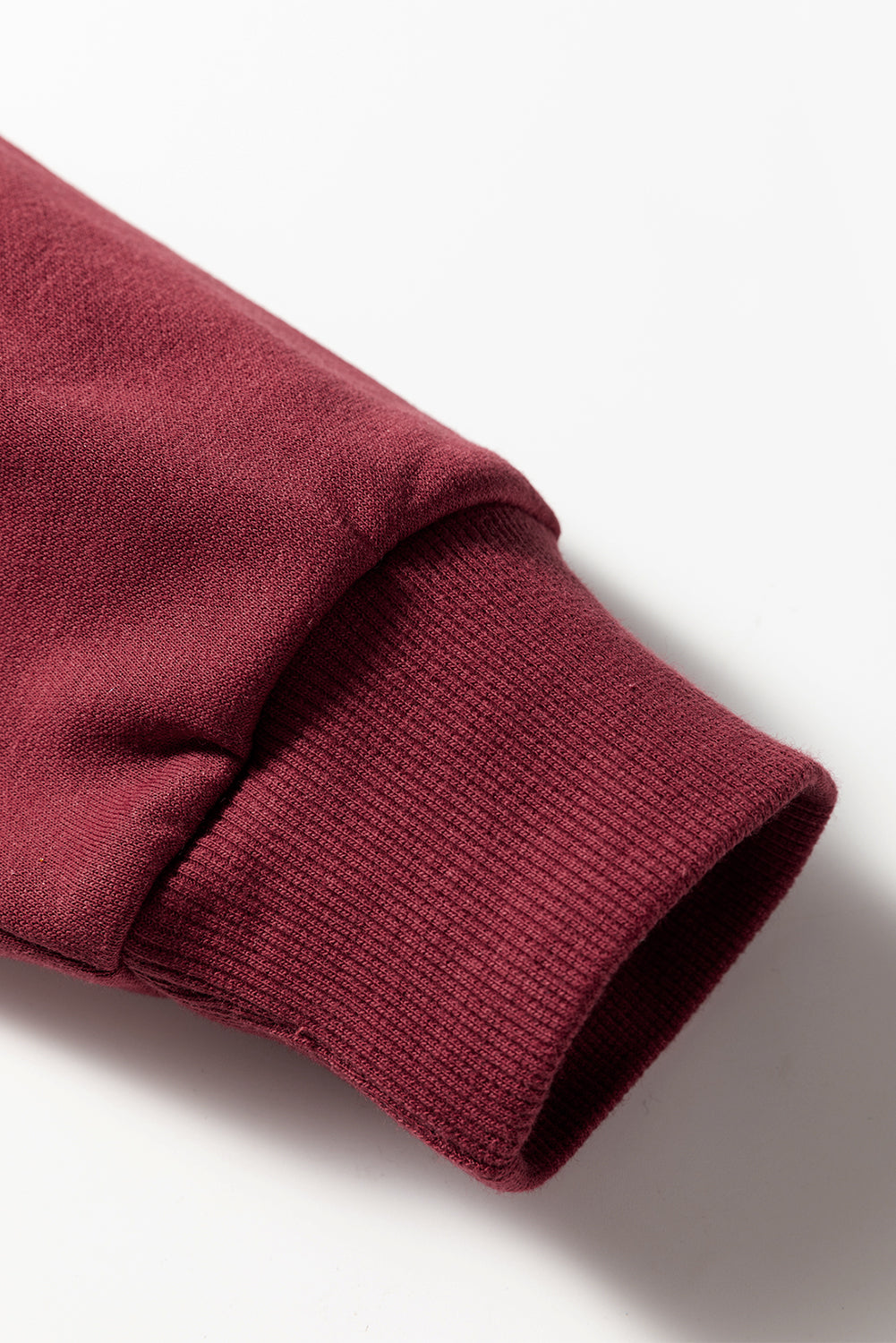 Tillandsia Purple Varsity Striped Detail Drop Shoulder Oversized Sweatshirt