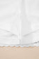 Black Plus Size Frilled Elastic Waist Lace Trim Boho Ruffled Shorts