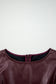 Wild Ginger Vegan Leather Sleeveless Mini Dress