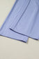 Beau Blue Flounce Long Sleeve Top Drawstring Pants Contrast Velvet Bow Knot 2pcs Lounge Set