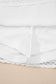 Black Plus Size Frilled Elastic Waist Lace Trim Boho Ruffled Shorts