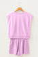 Orchid Bouquet Mineral Wash Cotton Short Set