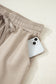 Jet Stream Half Zip Thumbhole Sleeve Hoodie Active Pants 2pcs Outfit