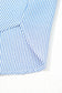 Sky Blue Stripe Contrasted Varsity Stripe Leopard Patchwork Button Down Shirt