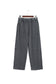 Carbon Grey Mineral Wash Seam Detail Elastic Waist Barrel Pants