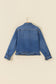 Sail Blue Vintage Wash Western Shift Denim Jacket