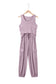 Orchid Bouquet Casual Tank Top Drawstring Jogger Pants 2pcs Outfit