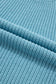 Mist Blue Exposed Seam Detail Half Sleeve Loose Sweater