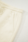 White Bow Jacquard Ruffle Sleeve Short 2pcs Outfit