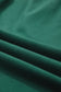 Evergreen Contrast Trim Zip Collar Long Sleeve Ruffle Hem Mini Dress