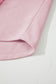 Pink Brushed Plaid Corduroy Flap Pockets Patchwork Shacket