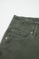Black 2-Button High Waist Flared Bottom Jeans