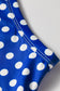 Pink Polka Dot Print Slim Tank Loose Pants 2pcs Outfit