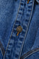 Sail Blue Vintage Wash Western Shift Denim Jacket