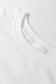 White Leopard Bow Embroidered Cotton Round Neck T Shirt