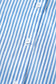 Sky Blue Stripe Bubble Short Sleeve Tiered Scallop Long Dress
