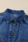 Sail Blue Vintage Wash Western Shift Denim Jacket