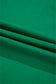 Dark Green Tulle Ruffle Sleeve Blouse