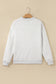 Light Grey High Neck Ribbed Cuff Hem Sweatshirt