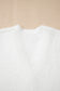 White Fuzzy Buttoned Front Midi Solid Cardigan