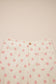 White Polka Dot Print Patched Pocket Loose Pants