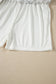 White Polka Dot Short Sleeve Top Casual Skort 2pcs Outfit