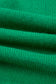 Bright Green Festive Bow Backless Bubble Sleeve Sweater