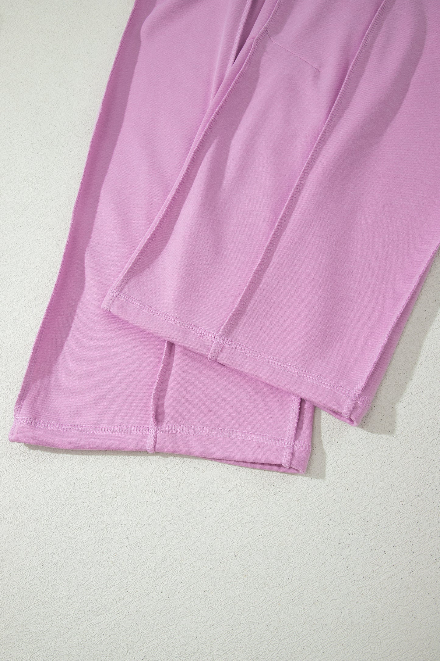 Sky Blue Drop Shoulder Boxy Tee and Barrel Pants Set