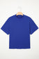 Sachet Pink Solid Color High Neck Oversize Tee