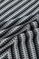 Black Contrast Chevron Knit V Neck Sweater Vest