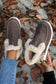 Carbon Grey Suede Stitching Patchwork Plush Lined Anklet Boots