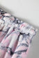 Pink Camo Henley Top and Short Set