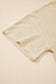 Golden Fleece Pointelle Rhombus Knit Plus Size V Neck Loose Top